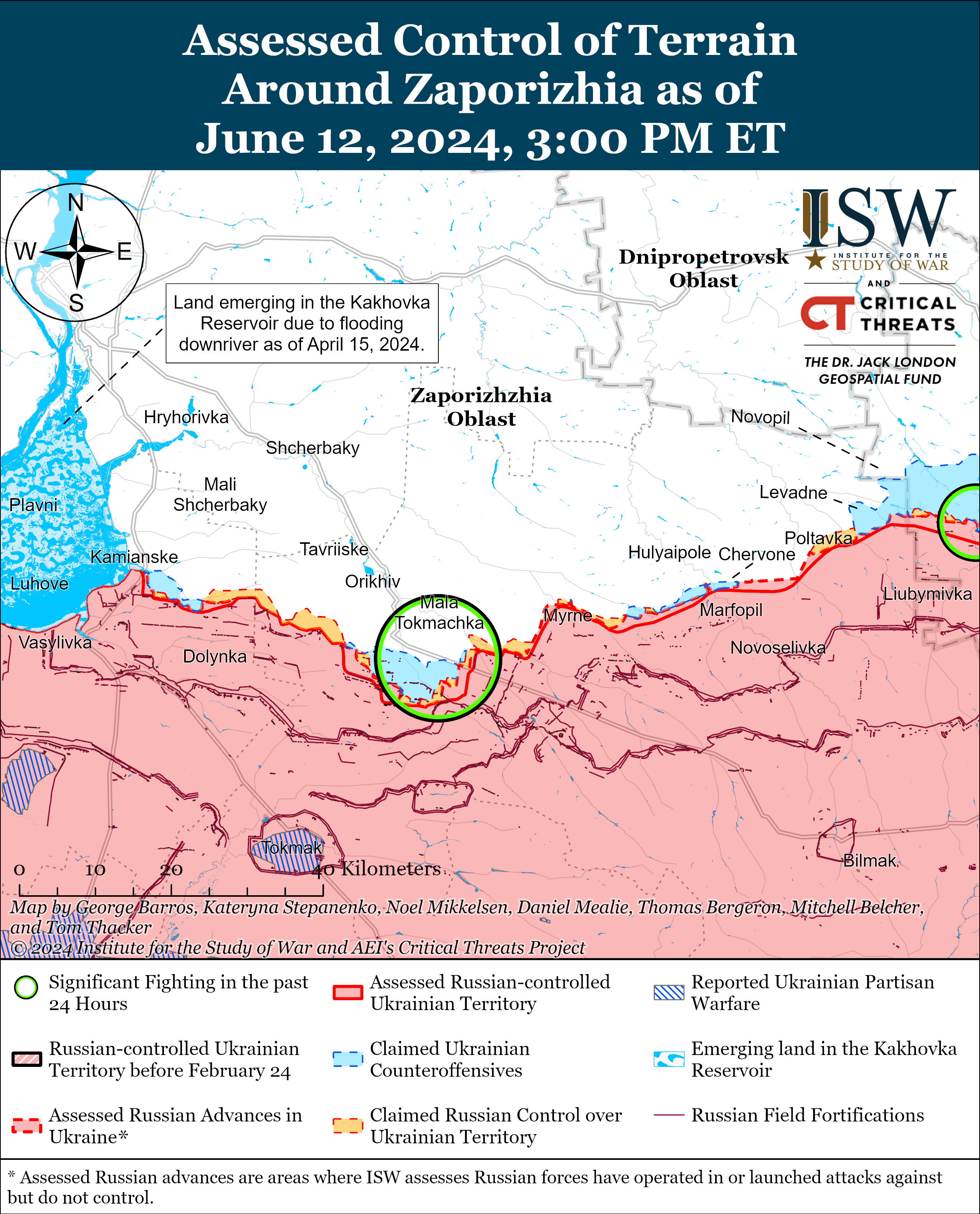 ISW не підтверджує захоплення російською ДРГ села Рижівка у Сумській області: карти